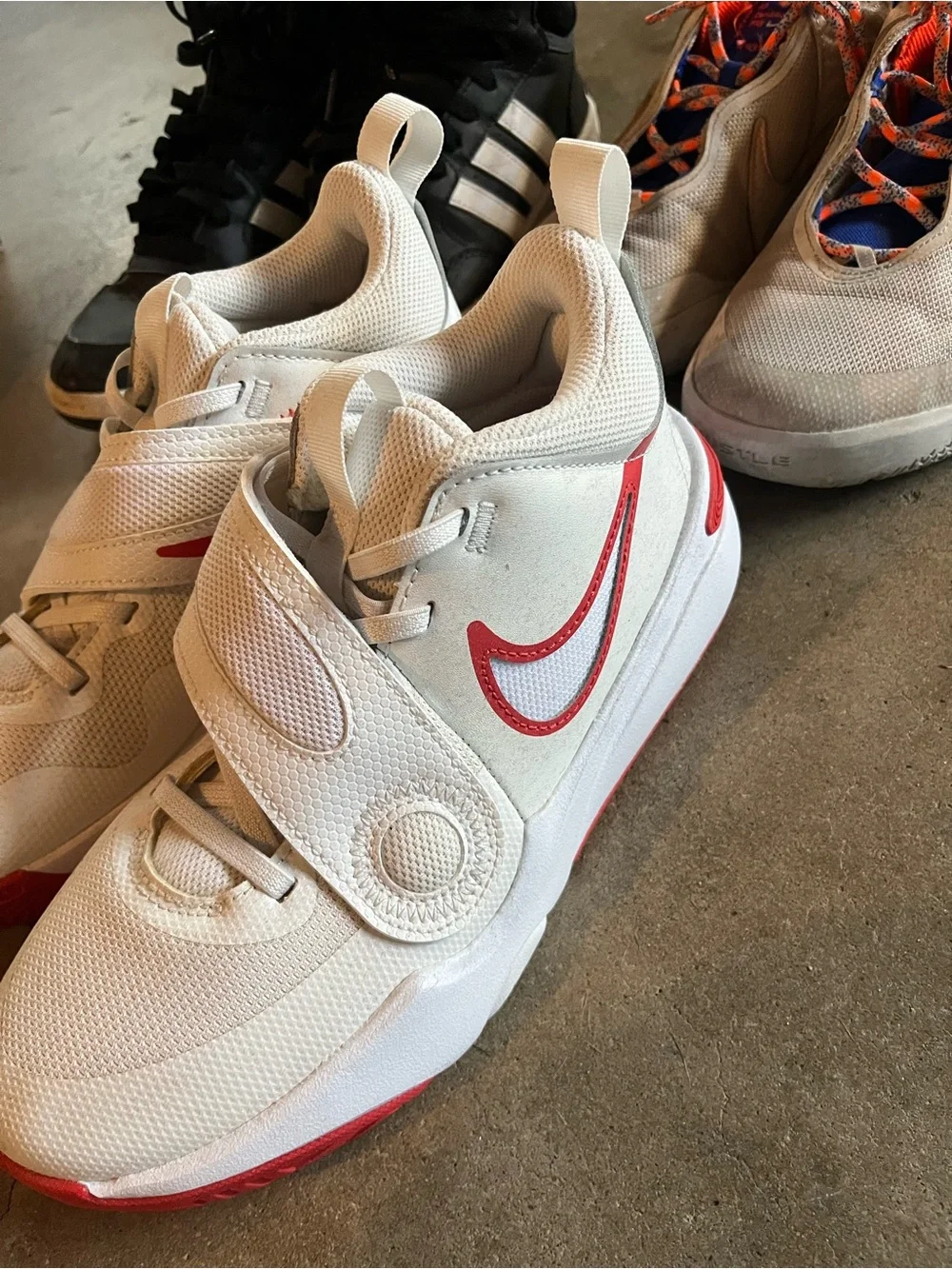 Nike youth adidas
